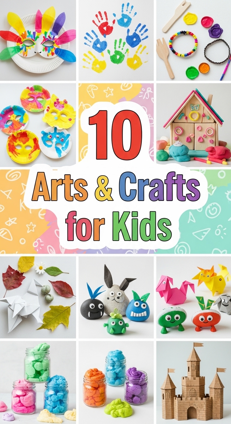 10 Arts And Crafts For Kids​
