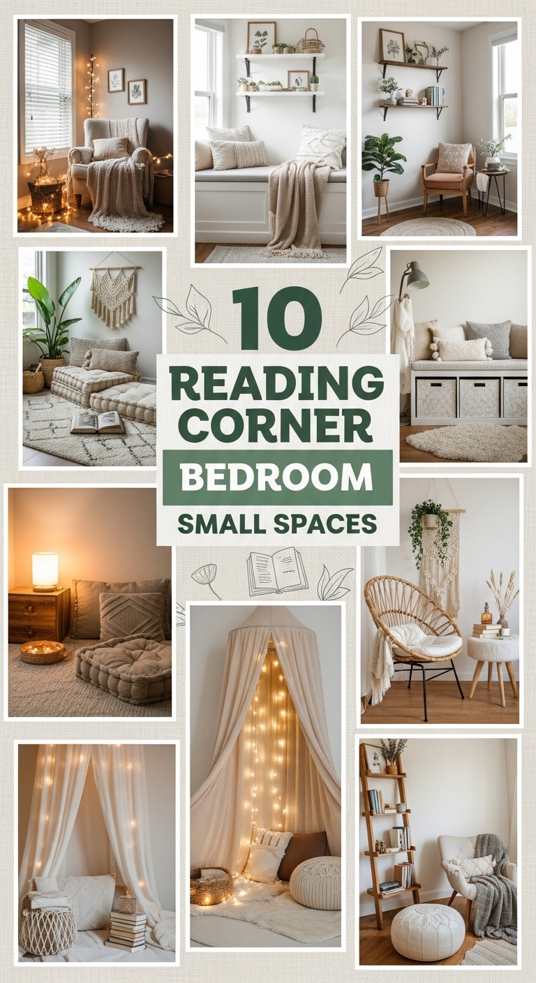 10 Reading Corner Bedroom Small Spaces