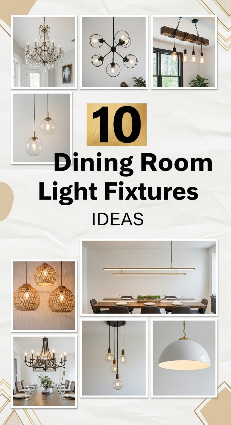 10 Dining Room Light Fixtures