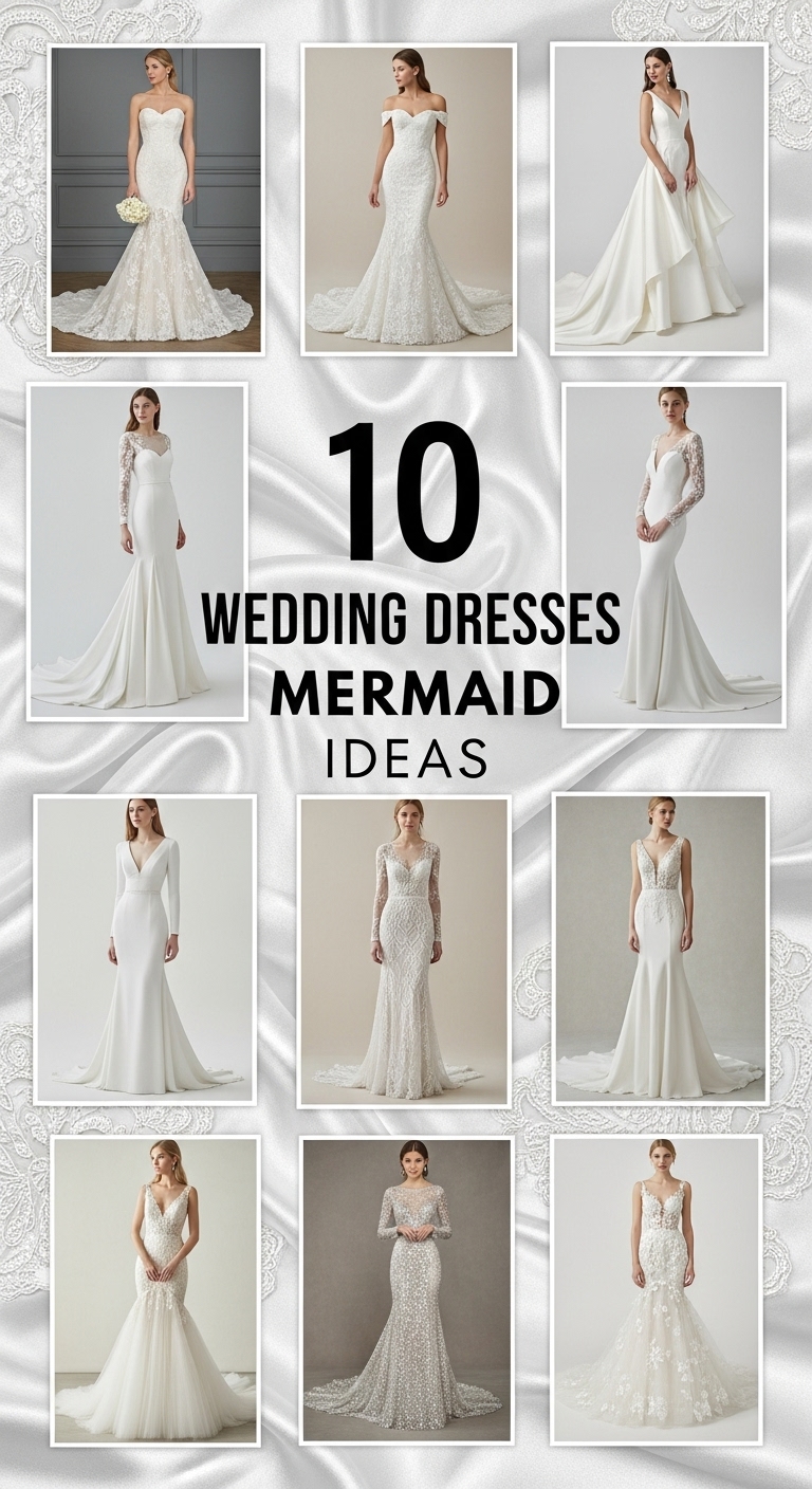 10 Wedding Dresses Mermaid