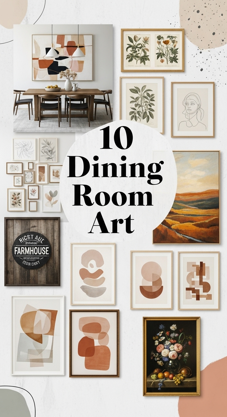 10 Dining Room Art