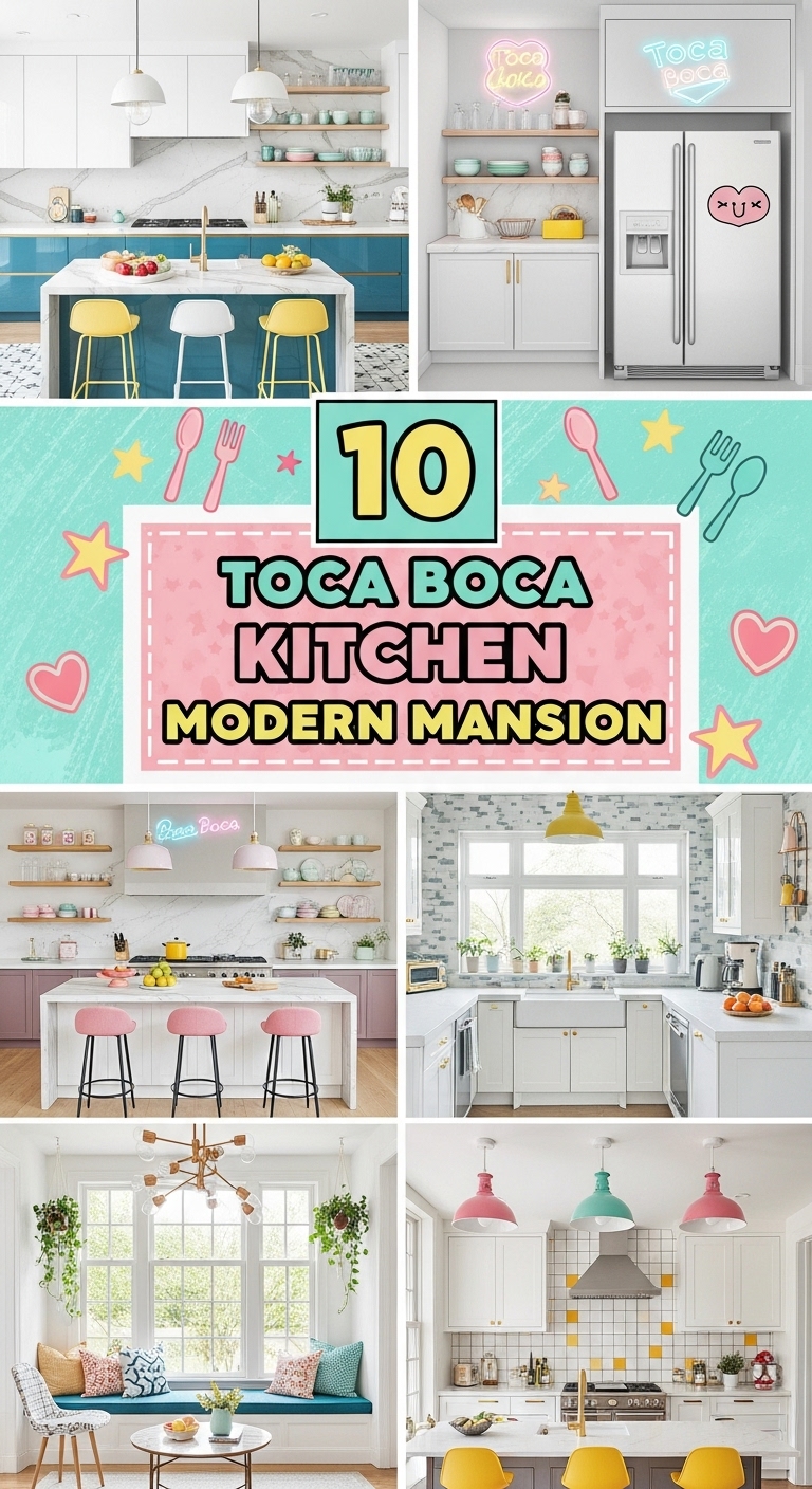 10 Toca Boca Kitchen Ideas Modern Mansion