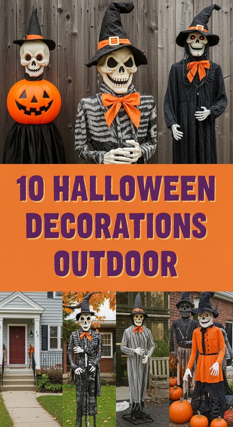 10 Halloween Decorations Outdoor