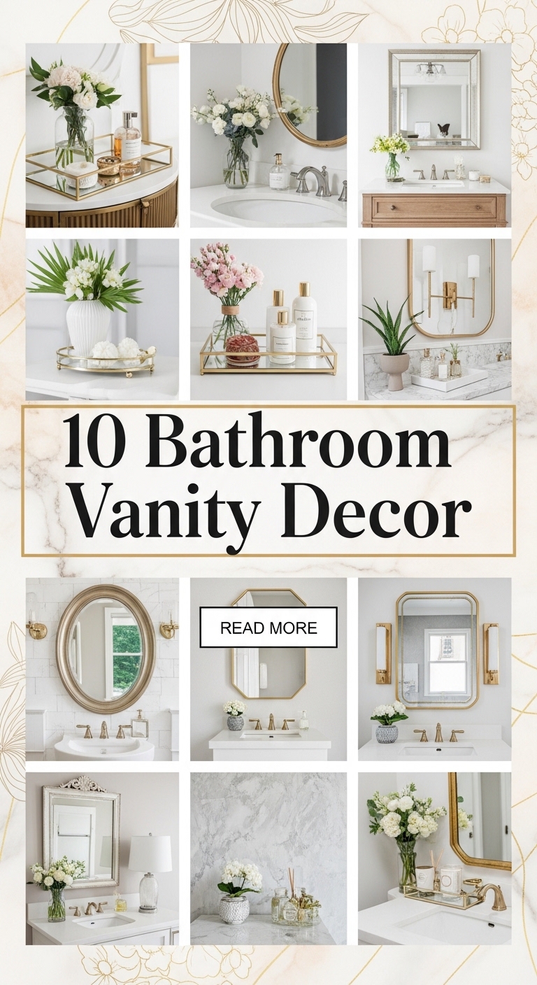 10 Bathroom Vanity Decor